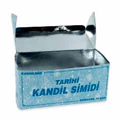 Kutu Kandil Simidi 8x17x8 Cm 250 Adetli
