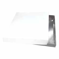 Kutu Çok Amaçlı Ayrı Kapaklı Folyolu Baskısız 33x33x4 Cm 100 Adet