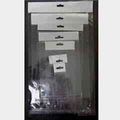 Opp Bantlı Şeffaf Poşet Askılı 9x25 Cm (1000 Ad)