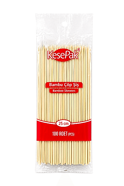 Çöp Şiş 25 Cm (100 Lü Pk)