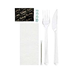 Yemek Seti 6 Lı Lüks Çtl,Bçk,Pçte,Kol.Mendil,Kürd 100 pkt