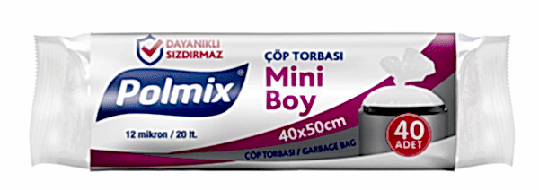 Çöp Torbası 40x50 Cm Mini