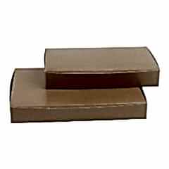 Kutu Baklava 1000 Gr Lık Kraft 24x17,5x3,5 cm 100 Adetli
