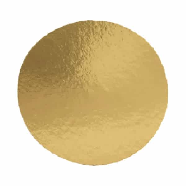 Pasta Altı Gold Mukavva Karton Çap 32 Cm 100 Adetli