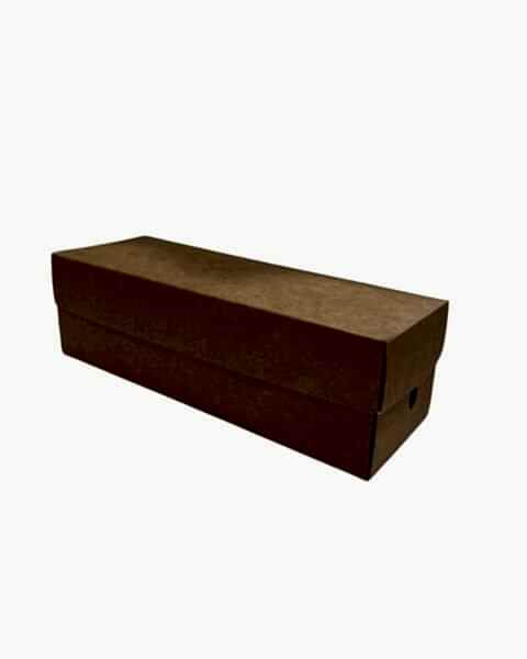Kutu Çubuk Waffle Kraft 20x7x6 cm 500 Adet