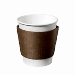 Bardak Tutacağı Sleeve Karton 12 Oz Kraft 2000 Adetli