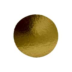 Pasta Altı Gold Mukavva Karton Çap 23 Cm 100 Adetli