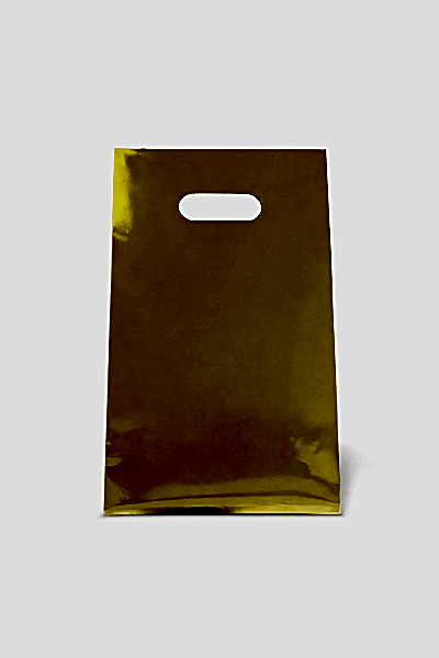 Hediyelik El Geçme Poşet Gold 18x25 Cm 100 Adetli