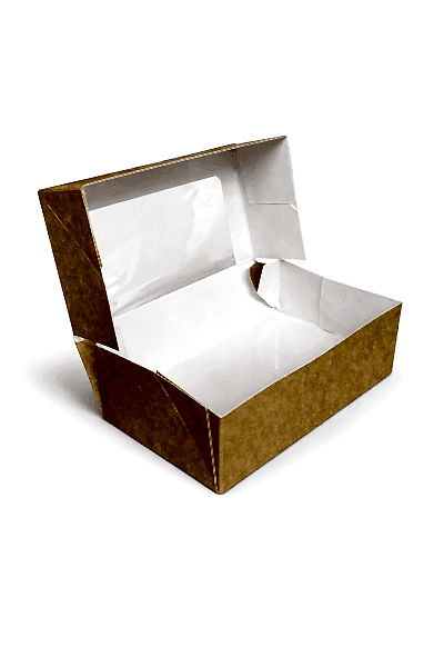 Kutu Sushi Pencereli Orta 20x8x4,5 Cm 50 Adetli