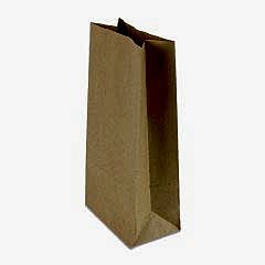Kese Kağıdı  Kraft Kare Dipli 12,5x25x8cm