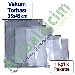 Vakum Poşeti Düz 35x45 Cm