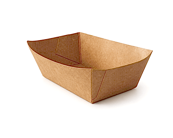 Kutu Kumpir Yapışmalı Kraft 95x165x55 Mm 100 adetli