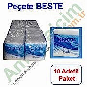 Peçete Ekonomik 24cm (60 Adetli) 10 paket