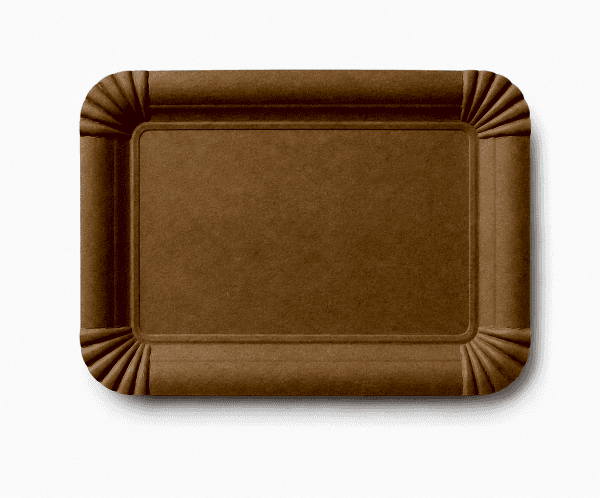 Tabak Karton Dikdörtgen Kraft 135x205 mm