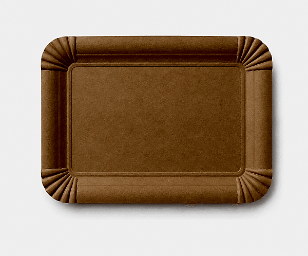 Tabak Karton Dikdörtgen Kraft 165x240 mm