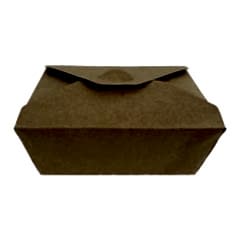 Yemek Kutusu Kraft 53 Oz 150x190x65 Mm 50 Adetli