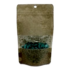 Kilitli Doypack Kraft Pencereli 11x18,5x3,5 Cm