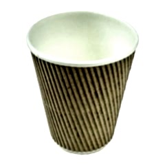 Karton Bardak 9 oz Çift katlı (Ripple) Kraft 100 Adetli Paketler