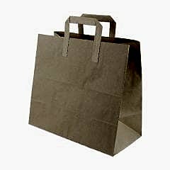 Çanta Kraft 32x31x18 Cm Düz Sap