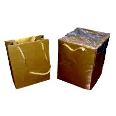 Mini Karton Çanta Gold 17x26x6,5 cm 24 adetli