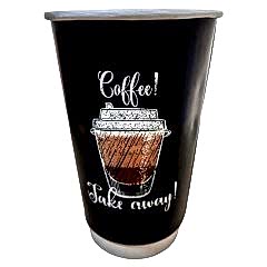 Karton Bardak 16 Oz Double Wall Coffe Take Away 100 Adetli