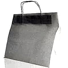 Çanta Beyaz Kraft 38x36x25 Cm Burgu Sap 50 Adetli