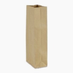 Kese Kraft 10,5x30,5x7 Cm Kare Dipli Çift Katlı