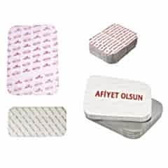 Alüminyum 1000 Gr Geniş Kapak 100 Adetli