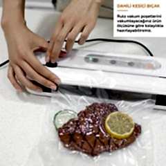 Vakum Makinası Ev Tipi Kesici Bıçaklı