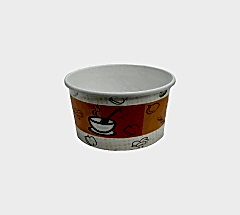 Çorba Kase Karton 14 oz Standart Baskılı 50 Adetli