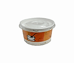 Çorba Kase Karton 14 oz Standart Baskılı 50 Adetli