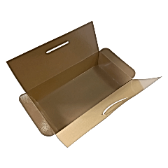 Yemek Kutusu Kraft Küçük 175x85x35 mm 100 Adet
