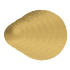 Pasta Altı Gold Mukavva Karton Çap 12 Cm 100 Adetli