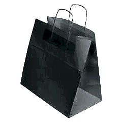 Çanta Beyaz Kraft 33x33x20 Cm Burgu Sap 50 Adetli