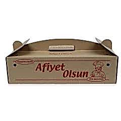 Kutu Lahmacun Saplı Tst Büyük 19x40x10 Cm 100 Adetli