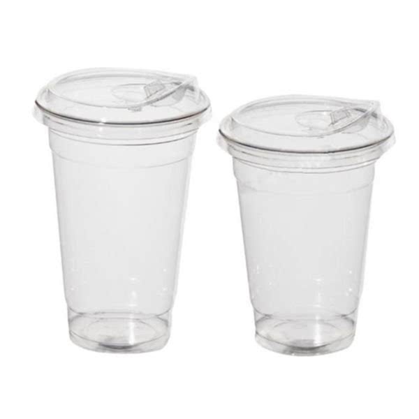 Plastik Bardak Kapağı Klips PET, çap 95mm 100 adetli