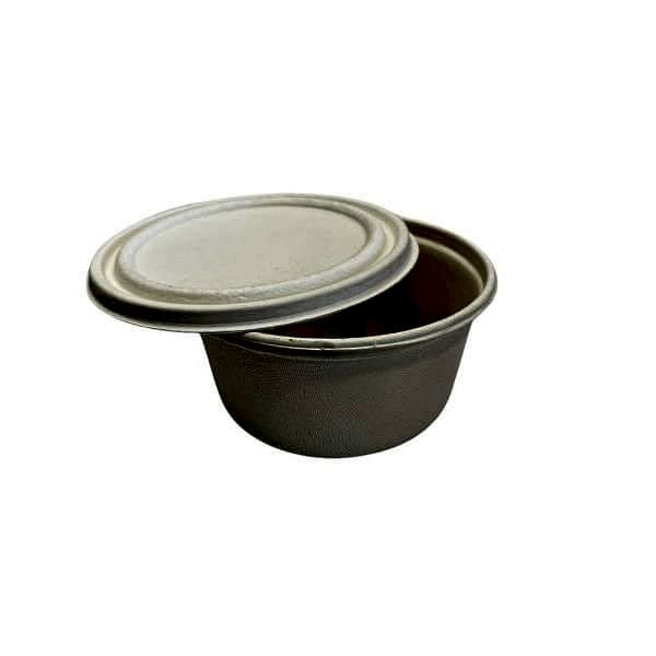 Ekolojik Çorba Kasesi 300 ml Kap + Kapak 50 Adet