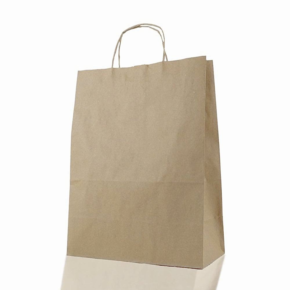 Çanta Kraft 22x28x11 Cm Burgu Saplı 50 adetli