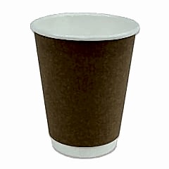 Karton Bardak 12 oz,14 oz, Sıcak İçecek, Çift Kat Kraft 100 Adetli